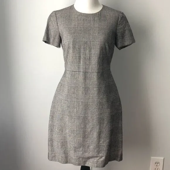 Banana Republic Dresses Banana Republic Plaid Mini Dress Xs